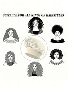 10 pièces Ensemble d'outils de coiffure pour le sommeil, 1 pièce Taie d'oreiller en soie pour cheveux et peau Ensemble Reine, Ensemble de boucles sans chaleur en soie, Fer à friser de nuit, 1 pièce Masque pour les yeux doux pour le sommeil, 1 pièce Bonnet de nuit en soie pour le sommeil, Ensemble d'articles essentiels pour le sommeil, Retour à l'école, Accessoires de voyage et de vacances, Accessoires pour cheveux pour femmes