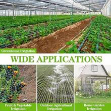 Accessori per irrigazione a goccia, ganci, connettori per irrigazione a goccia, connettori in plastica, raccordi per tubi, sistemi di irrigazione a spruzzo per giardini e prati, tappi finali per tubi, connettori per tubi di irrigazione a goccia, sistemi di irrigazione a goccia per giardini e prati