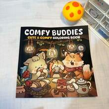 كتاب تلوين فاخر مكون من 30 صفحة، نقوش القطع الناعمة وقت مرح ، نشاط فني استرخائي لعيد الشكر والعيد والميلاد، مشاهد معقدة على ورق فاخر، عودة إلى المدرسة، لوازم مدرسية