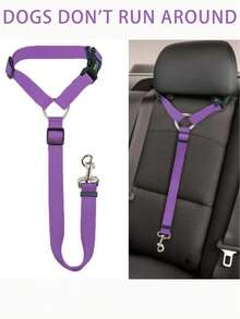 Dây đai an toàn cho chó nhỏ và vừa, Dây kéo xe cho chó có khóa ngực và lưng, Đồ dùng cho thú cưng - Nhiều màu - Xem 6