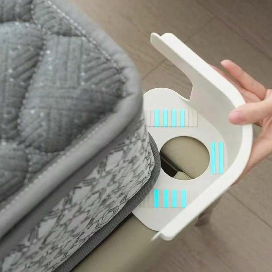 Lock Sheet Holders Keep Sheets Tight Heavy Duty Bed Sheet ,Heavy Duty Bedsheet Corner Tightener Clips, Easy Installation Bed Sheet Grippers Fixed For Mattress Protectors, Bedding(4 Pack) - 白色 - 查看 1