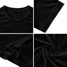 Women T-Shirts - 黑色 - 查看 5