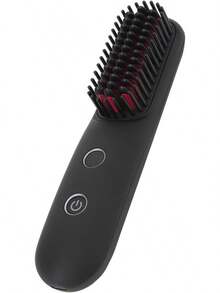 ¡RecomendadoCepillo Alisador de Pelo Inalámbrico Portátil con Pantalla LED de Temperatura, Cepillo Alisador de Pelo Inalámbrico de Iones Negativos con Pinza para el Pelo, Cable Tipo C, Bolsa¡Top de Temporada - 1 - Ver 9