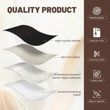 No Trace To Cover Leather Damage, Quickly Repair Leather Furniture, Damage Repair Patches Suitable For Furniture/Walls/Sofas/Tents/Car Seats/Leather Jackets/Furniture Renovation And Repair/Damage Repair, Simple And Easy To Operate, 8 Colors To Choose From
