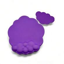 2pcs Cloud Shaped Wrist Rest Mouse Pad - Ergonomic Desk Computer Office Gaming Home Mouse Wrist Pillow, PU Foam Soft Support To Relieve Pain, Suitable For Home Office Computer