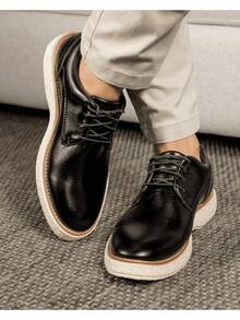 Men's Oxford Formal Shoes Giovanni Casual Comfort Adults Parties Wedding Graduation Church - màu đen - Xem 3