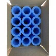 40 Cm (12 Pieces), Trampoline Pole Protectors, Foam Trampoline Pole Protectors, Trampoline Pole Covers, Pole Covers, Easy To Install 12 Replacement Foam Tubes For Trampoline Fences - 藍色 - 查看 2