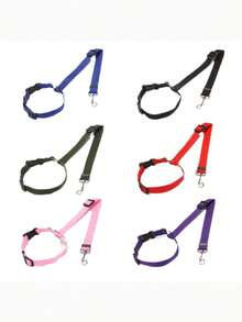 Dây đai an toàn cho chó nhỏ và vừa, Dây kéo xe cho chó có khóa ngực và lưng, Đồ dùng cho thú cưng - Nhiều màu - Xem 7