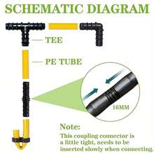 Accessori per irrigazione a goccia, ganci, connettori per irrigazione a goccia, connettori in plastica, raccordi per tubi, sistemi di irrigazione a spruzzo per giardini e prati, tappi finali per tubi, connettori per tubi di irrigazione a goccia, sistemi di irrigazione a goccia per giardini e prati