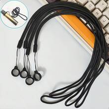 1pc Vape Lanyard + Anti-Lost Ring/Universal Vape Lanyard/Vape Strap/Fashion Vape Anti-Lost Lanyard, Long Colorful Nylon Lanyard, Pen Hang Strap, Multi-Functional Hanging Strap, Colorful Halter, Suitable For Vape, Pen, Small Cylinder