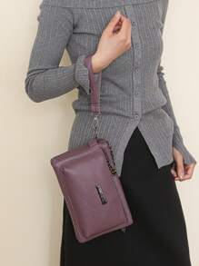 Sac à bandoulière multifonction de couleur unie pour femmes, sac à bandoulière étanche, sac de rangement pour affaires décontractées, sac messager pour l'école et le travail, attaché-case noir pour un usage quotidien, sac de voyage avec plusieurs compartiments, cadeau de vacances