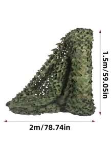 Tela ligera de camuflaje para dar sombra, con 80% de protección solar, plegable, adecuada para acampada, picnic en la playa, pabellones, ocio al aire libre en balcones, barreras de privacidad y coberturas exteriores