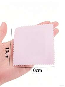 10 pièces Chiffon de polissage en suède, or et argent, chiffon de nettoyage pour bijoux. Chiffon de nettoyage de miroir double face anti-oxydant pour bijoux, bagues, colliers, bracelets, nettoyant pour bijoux, sac à perles, chiffons de nettoyage et de polissage pour bijoux, lingettes pour argent pour tous types de bijoux et accessoires