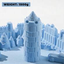 500g Space Sand, A Fun & Creative Sensory Toy Set With Innovative Molding Ability, Can Be Repackaged And Reshaped Excellently