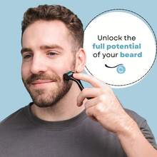 Derma Roller - 540 Microneedles For BEARD, HAIR & SKIN |   Microneedling Roller For Men And Women - For Face & Scalp Derma Stamp - FREE STORAGE CASE (Blue, 0.30mm) - 1 - 查看 4