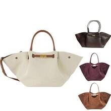 Men Tote Bags - Black (flat) Large Size - View 3