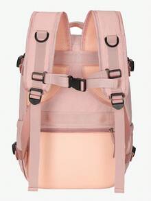 Mochila de gran capacidad para mujer para el ocio, viajes ligeros, viajes de negocios, equipaje, bolsas escolares, viajes cortos y desplazamientos - Multicolor - Ver 10