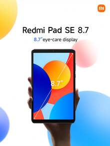Redmi Pad SE 8.7 Inches Wifi Smartpad Global Version 6GB+128GB MediaTek Helio G85 Processor Xiaomi HyperOS Operating System 1340*800 Resolution 6650mAh (Typ) Battery 18W Fast Charging