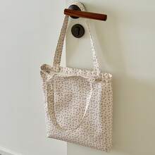 Women Shoulder Bags - 碎花帆布包 - 查看 6