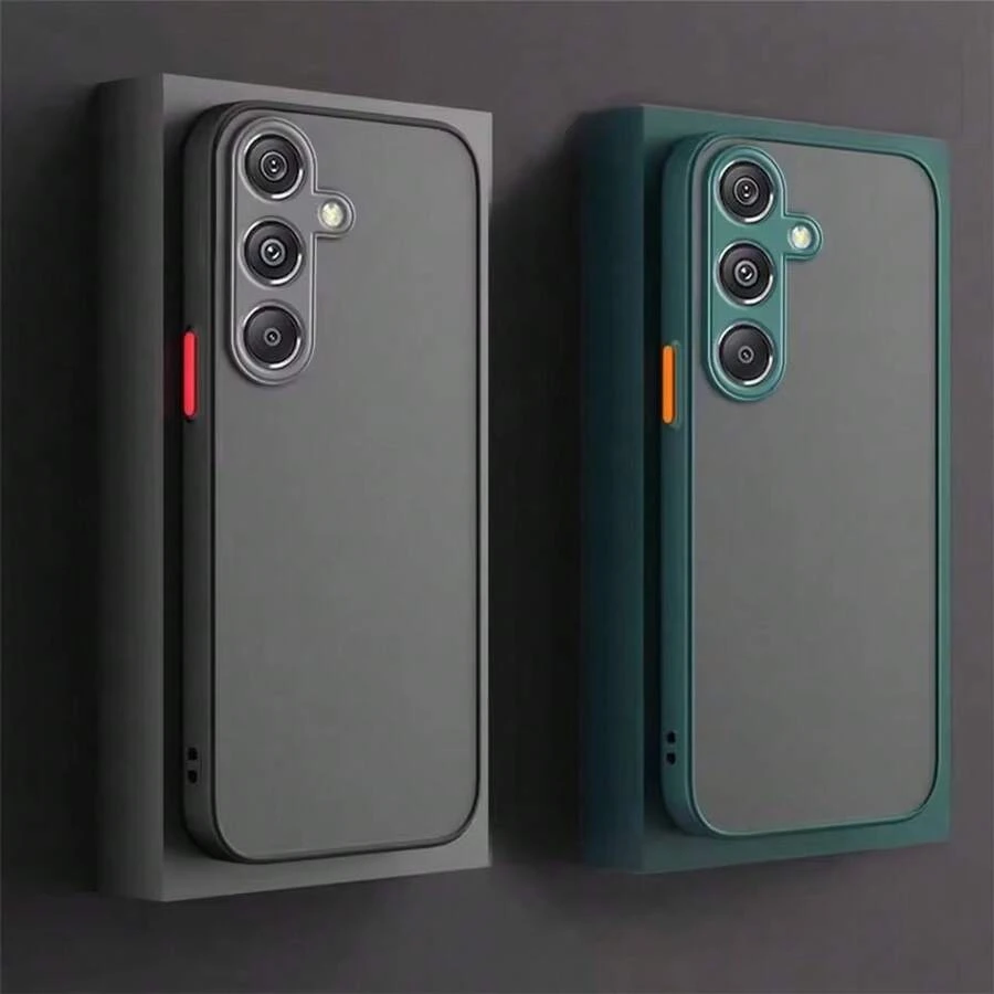 Funda de teléfono de PC mate transparente con diseño de ojo de águila compatible con Samsung S25 S25Plus S25Ultra S25Edge S25FE S24 S23 S22 S21 A13 A14 A15 A16 A17 A52 A53 A54 A25 A35 A55 A26 A36 A56. Esta es una funda de teléfono móvil adecuada para hombres y mujeres. Tiene la función de proteger el teléfono de caídas y proteger el teléfono.