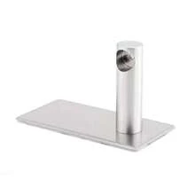 XNHHWBathroom Towel Bar Towel Holder Strong 3M Self Adhesive Hand Towel Holder Wall Mounted Stainless Steel Towel Rack For Bathroom Kitchen Dish Cloths Hanger Brushed Nickel 12'' 5ml3 - Silver - View 3