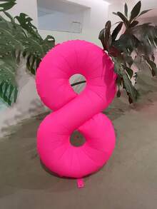 1/2 个霓虹灯巨型数字聚酯薄膜气球，适合 16 岁、18 岁、20 岁、21 岁、25 岁、30 岁、40 岁、50 岁、60 岁、70 岁、80 岁生日派对、周年纪念装饰