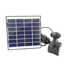 1 Set Solar Powered Water Pump Kit, 1.5W Mini Solar Panel Driven Pump, Separate Solar Panel And Pump, No Battery Needed, Comes With 4 Nozzles, Ground/Wall Mount, Plastic Bird Bath Fountain, Mini Pond, Solar Powered, Non-Detachable Photovoltaic System, Suitable For Birds, Bees And Butterflies, Outdoor Water Features, Garden, Small Pond, Patio And Fish Tank
