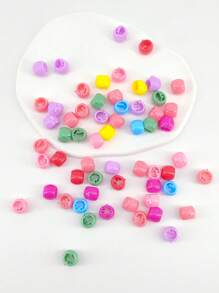 100/50/10 Stück (zufällige Farbe) neue farbenfrohe perlenbesetzte Haarclips, süße Mini-Klemmen, tägliche Haarstyling-Clips, Pony & Seitenhaar-Clips, Haarzubehör, flache Krallenklemmen, Clips für Haare, Haarspangen, Haarschlaufen