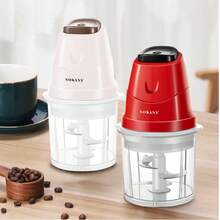 SOKANY Multifunctional Mini Food Electric Garlic Shredder, Portable Stainless Steel Electric Meat Shredder, Vegetable Shredder, Grinder Suitable For Chili, Nuts And Meat, Electric Shredder, Vegetable, Chili And Meat Grinder, Food Crusher, Two-Speed Heavy-Duty Meat, Vegetable, Food Shredder, Easy To Clean Design, Kitchen Gadgets, Simple Operation, Rapid Results - EU C Type Plug(220-240V) - View 11