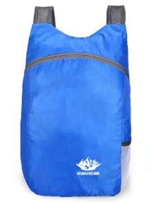 1pc Foldable Backpack - 20L Outdoor Sports Bag - Water-Resistant, And Comfortable Folding Bag Ultra-Light Portable Storage Bag Camping Essentials Camping Equipment