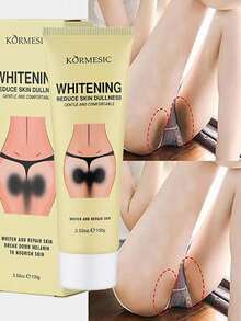 2 件装身体美白霜、私密美白亮肤霜、提升霜、适用于身体、手臂、膝盖、腿部和大腿内侧、亮肤霜、脱脂、私密和比基尼美白霜、保湿私密亮肤白霜 - 彩色 - 查看 15