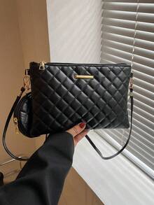 菱形绣花线斜挎包、零钱包、挂包