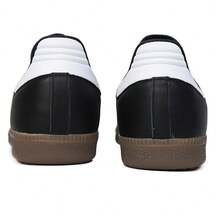 Adidas Originals Men's & Women's Low-Top Classic Retro Sneakers SAMBA OG Lightweight Comfortable Breathable Sports Casual Shoes B75807 - Black/White - View 10