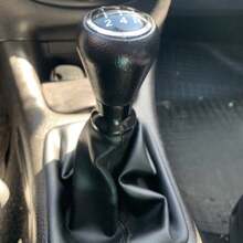 5 Speed Gear Shift Knob Shifter Lever Handball Stick Gaiter Boot Cover For Peugeot 206 207 High-Quality Car Interior Accessories