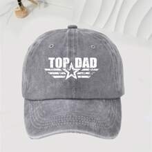 1pc Baseball Cap With Graphic Print, Washable Adjustable Hat, Fashion Breathable Versatile Sun Protection Hat, Suitable As Gift For Holiday