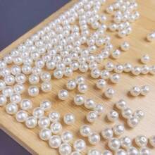 300 piezas de cuentas de plástico coloridas de 8 mm para hacer joyería - Tonos vibrantes, cuentas rectas con orificio redondo para pulseras DIY, collares y accesorios de manualidades, suministros de cuentas