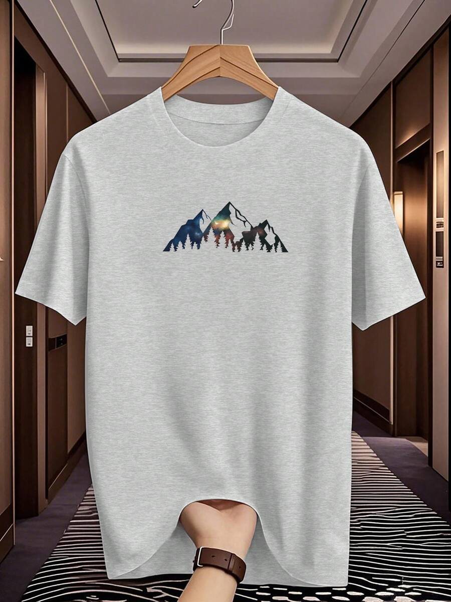 Men T-Shirts - Gris - Ver 1