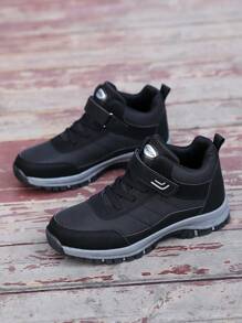 Zapatos de senderismo deportivos para hombres, botas de escalada antideslizantes y resistentes a la abrasión para uso casual de mediana edad y personas mayores, nuevas para otoño/invierno