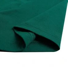 Adidas Camiseta de manga corta con cuello redondo HRTG TNS G T para hombre y mujer, ropa deportiva sencilla y holgada, ropa informal para uso diario, camisetas de calle, tops de media manga - verde bosque - Ver 5
