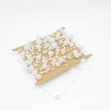 1 cuộn dây ngọc trai nhiều màu dài 5m, thích hợp cho đám cưới, tiệc sinh nhật, trang trí bánh DIY. - Nhiều màu - Xem 14