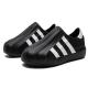 Adidas Originals AdiFOM SUPERSTAR Casual Sneakers, Lightweight & Comfortable, HQ8752 - Black/white - View 3