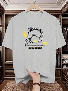 Men T-Shirts - Gris - Ver 1