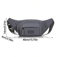 New Pure Canvas Fit Waistpack Mobile Waistpack Men's Sports Outdoor Leisure Running Anti Theft Ultra Thin Invisible.-Zmt