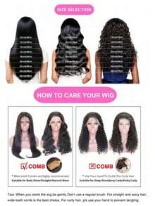 Curly Headband Wig Human Hair Deep Wave 30 Inch Human Hair Headband Wig Curly Hair Wig With Headband Attached No Lace Front Wig Human Hair Wigs None Lace Front Wigs Human Hair For Women Human Hair Natural Color - Natural Black - Xem 8