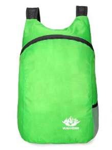 1pc Foldable Backpack - 20L Outdoor Sports Bag - Water-Resistant, And Comfortable Folding Bag Ultra-Light Portable Storage Bag Camping Essentials Camping Equipment