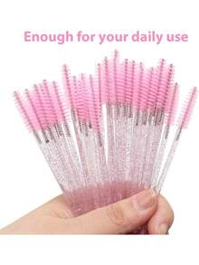 150 /100/50/10pieces Of Mascara Comb Makeup Tools Mascara Curler, Disposable Eye Black Brush, Mini Mascara Brush Mascara Comb, Makeup Eye Black Applicator - Multicolor - View 4