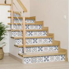 10pcs Bohemian Style Printed Floor Stickers, Self-Adhesive Waterproof Anti-Slip Wear-Resistant Peel And Stick Removable, Can Be Used For Living Room Bedroom Decor Kitchen And Bathroom Floor Wall Decor Landscaping, Cabinet Desktop Renovation Refurbishment, Available In Three Sizes: 5.91X5.91, 7.87X7.87, 11.81X11.81inch Home Decor Bathroom Decor Wall Paper Wallpapers Kitchen Accessories Kitchen Items Kitchen Decor Floor Tiles Flooring