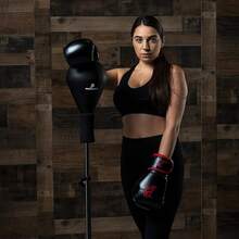 Punching Bag With Stand, Boxing Bag Teens & Adults - Height Adjustable - Speed Bag Training, Boxing Equipment, Stress Relief & Fitness - Pro - View 4
