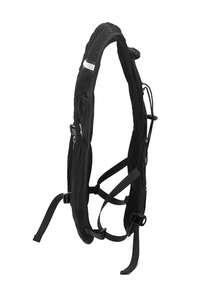 DINGXINYIZU 速干超薄面料运动背心，透气骑行背包，带反光条 - 黑色 - 查看 6