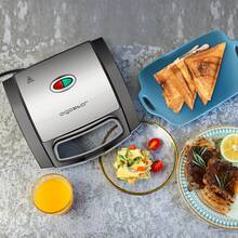 Aigostar 800W 2-Slice Sandwich Toastie Maker – The Ultimate Kitchen Companion - 英規插(220-240V) - 查看 6